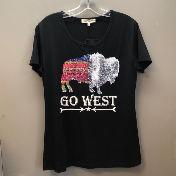 Flip sequin T-shirt—New w/tag - Picture 2 of 6